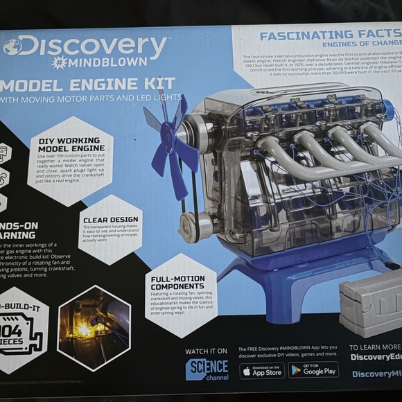 Model Engine Kit - Blue - Picture 3 of 3